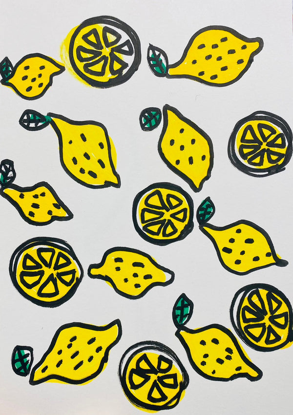 ハンカチタオル「Lemon」｜松島 彩