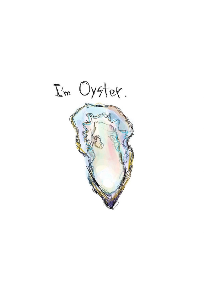 Tシャツ「I'm Oyster.」｜松島 彩